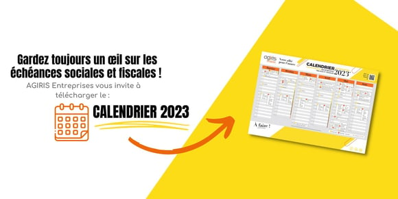 Le calendrier des échéances 2023 à télécharger