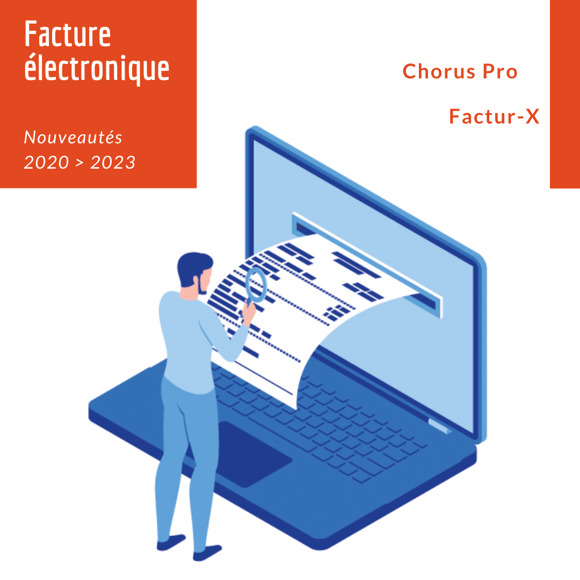 Facture électronique : 3 nouveautés pour la période 2020-2023