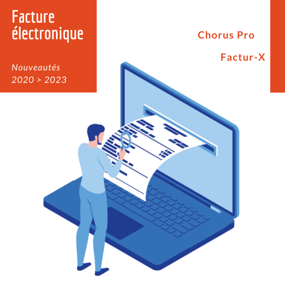 Facture électronique : 3 nouveautés pour la période 2020-2024